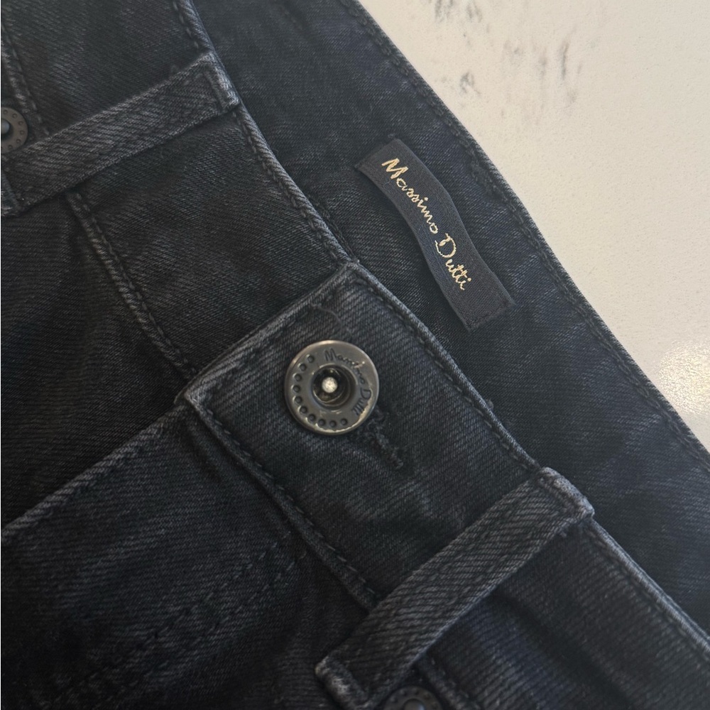 Massimo Dutti Women's Black Jeans